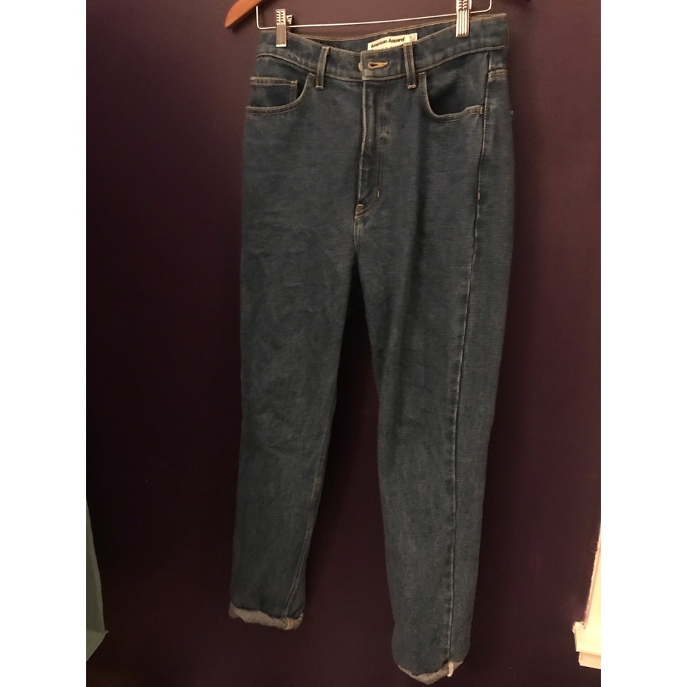 American Apparel Hugh Waist Jean